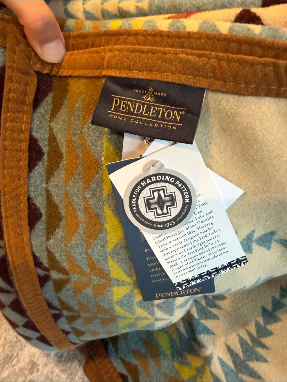 Pendleton Harding Jacquard Blanket